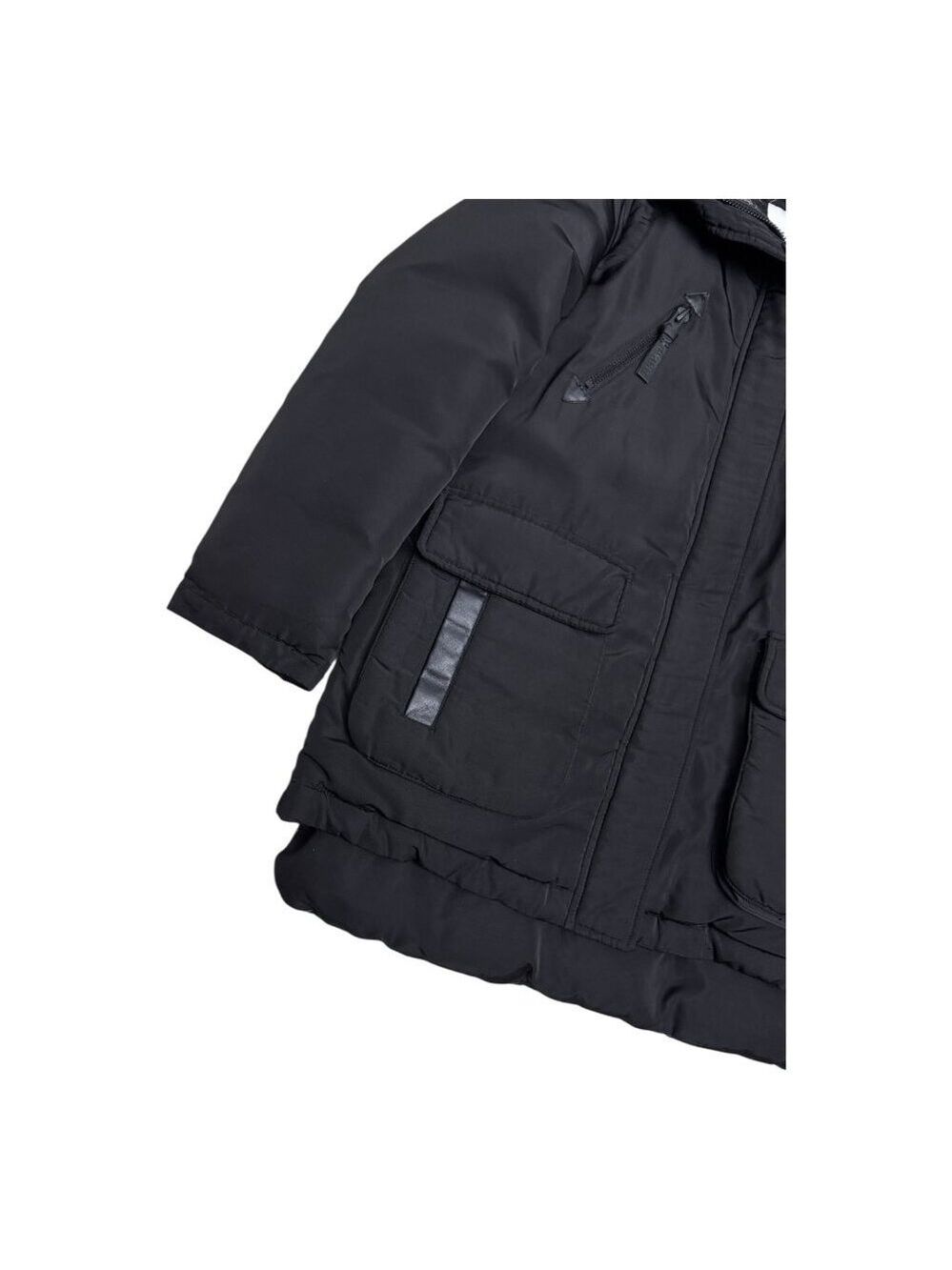 DEREK LAM 10 CROSBY Faux Fur Luxury Designer Winter Puffer Parka Coat Womens M - Picture 8 of 9